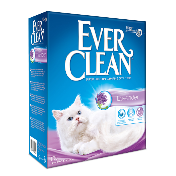 Ever Clean Lavender Clumping Cat Litter 10L