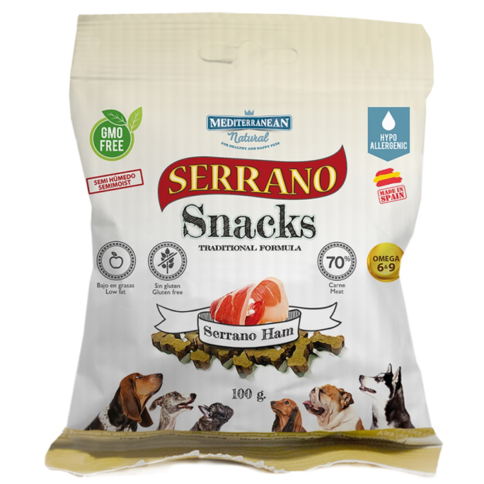 Lixoudies Serrano se mikres boukies me zampon 100gr