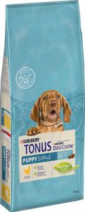 Purina Tonus Dog Chow Puppy 14kg Xira Trofi ga Koutabia Mikrosomon Fulon me Kotopoulo