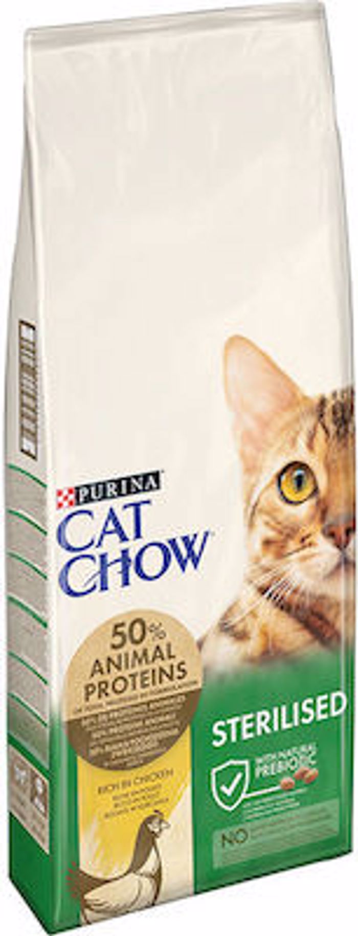 CAT CHOW XIRA TROFI GTAS STERILISED TURKEY 15KG