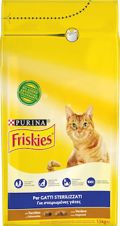 FRISKIES CAT XIRA TROFI GTAS STERILISED TURKEY 1.5KG