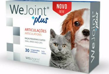 WeJoint Plus Small Breed & Cat Συμπλήρωμα Διατροφής Σκύλου & Γάτας Χονδροπροστατευτικό 30 tabs