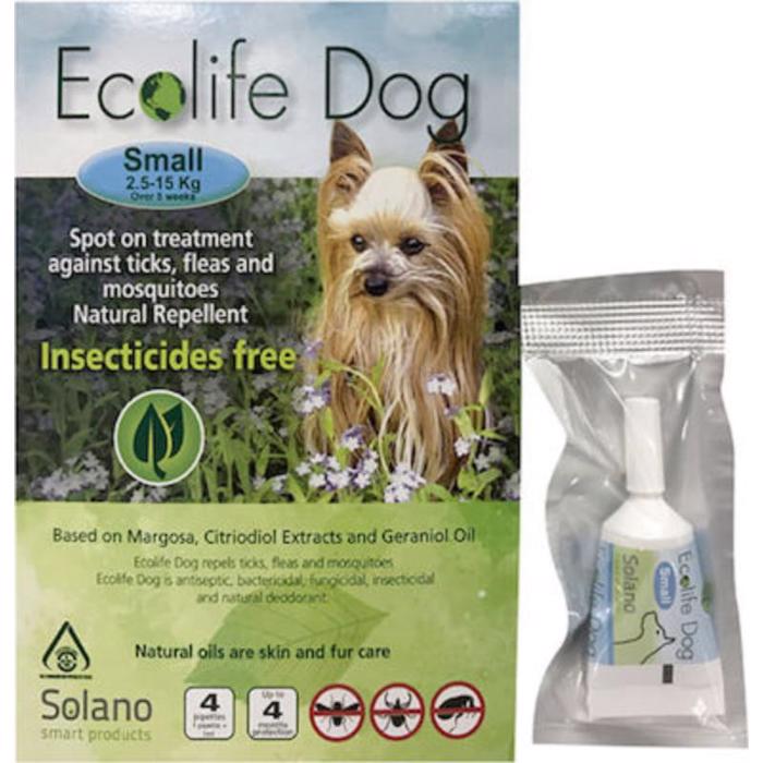 ECOLIFE DOG SPOT ON SMALL 2.5-15KG