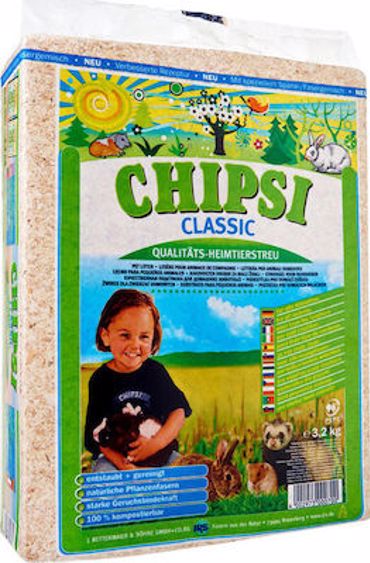 Chipsi Classic Ροκανίδι Χωρίς Άρωμα 3.2kg