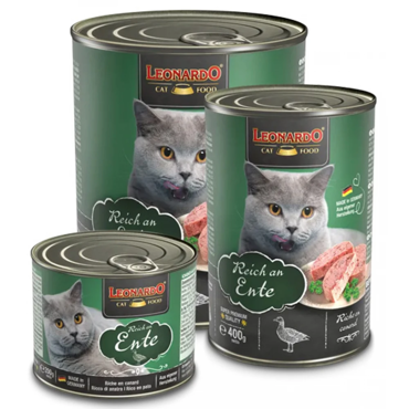 Leonardo Κονσέρβα Γάτας με Πάπια 200g