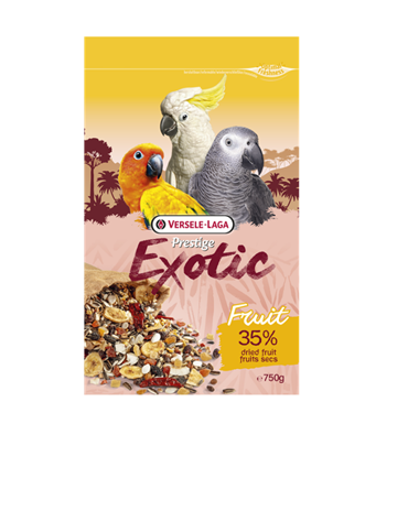Versele Laga Exotic Fruit για Μεγάλους Παπαγάλους 750gr