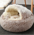 Strongulo Krebati Gtas & Koutabiou Long Plush me Spilia – Kafe 50x12cm
