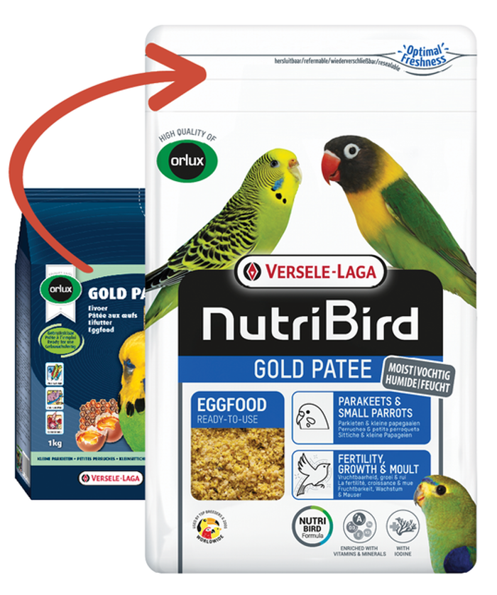 Versele Laga Orlux Gold Patee Ga Papaglakia 250gr