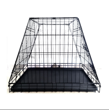 Μεταλλικό Κλουβί Μεταφοράς Σκύλου Αυτοκινήτου με Κεκλιμένες Πλευρές Medium