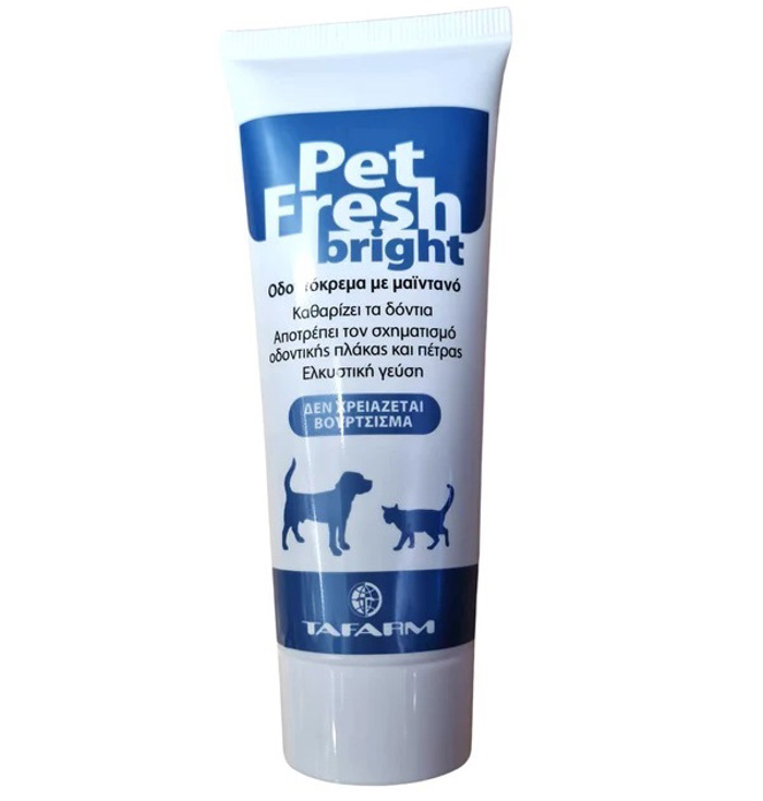 PET FRESH BRIGHT ODONTOKREMA 105gr